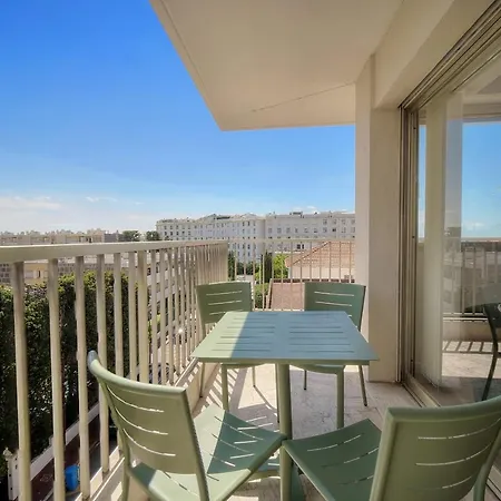 Apartment Immogroom - 5 Min From The Croisette Beaches - Terrace - Ac - Sea View Cannes
