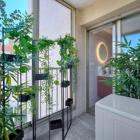 Immogroom - 5 Min From The Croisette Beaches - Terrace - Ac - Sea View Apartment