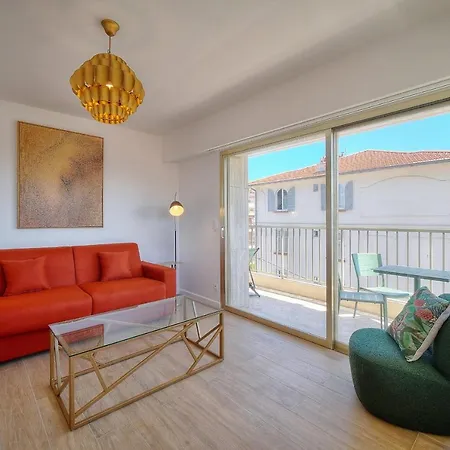 Immogroom - 5 Min From The Croisette Beaches - Terrace - Ac - Sea View Apartment Cannes