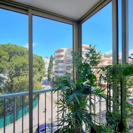Immogroom - 5 Min From The Croisette Beaches - Terrace - Ac - Sea View *